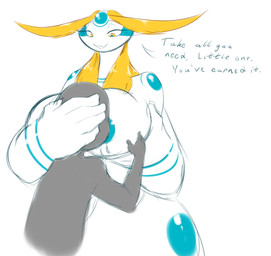 anthro areola big_breasts big_hands blonde_hair blue_eyes breastfeeding breasts eyelashes faceless_character faceless_male female grey_body hair hand_on_breast holding_breast holding_head huge_breasts long_eyelashes male male/female markings milk smile text thick_thighs white_body wide_hips yellow_eyes averyshadydolphin mythology aijou dragon human jou mammal mythological_creature mythological_scalie scalie 2015 colored digital_drawing_(artwork) digital_media_(artwork) english_text hi_res unavailable_at_source