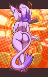 anthro back_boob big_butt breasts bubble_butt butt eyelashes female fingers fire folding_fan fur hair logo long_tail nude nude_anthro nude_female purple_body purple_fur purple_hair rear_view solo tail thick_thighs wide_hips conditional_dnp teckworks sega sonic_the_hedgehog_(series) the_murder_of_sonic_the_hedgehog blaze_the_cat domestic_cat felid feline felis mammal 2023 artist_logo colored digital_media_(artwork)