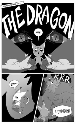 accessory ambiguous_anthro ambiguous_feral ambiguous_gender anthro casual_nudity clothing dialogue duo feral fur furgonomics gloves handwear jewelry kemono larger_ambiguous larger_feral nude_ambiguous nude_anthro ring simple_background size_difference smaller_ambiguous smaller_anthro speech_bubble tail tail_accessory tail_jewelry tail_ring teeth text drawfee karina_farek bandai_namco digimon drawfee_(copyright) mythology moonpaw_(karina_farek) digimon_(species) domestic_cat dragon felid feline felis gatomon mammal mythological_creature mythological_scalie scalie comic digital_media_(artwork) english_text greyscale hi_res monochrome official_art redraw nonbinary_(lore)