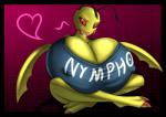 antennae_(anatomy) anthro bedroom_eyes bent_legs big_breasts breasts breasts_on_lap claws clothing crossed_legs feet female half-closed_eyes heart_reaction heart_symbol huge_breasts hyper hyper_breasts mandibles narrowed_eyes nipple_outline non-mammal_breasts outline_heart seductive sitting solo spread_knees text tongue tongue_out ionic44 eliot_(heroic_ones) arthropod insect mantis hi_res