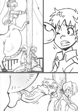 after_vore arms_tied belly big_belly big_penis bound breasts death erection female genitals glans group herm intersex male male_prey outside penis vein veiny_penis vore mabeelz european_mythology greek_mythology mythology centaur equid equid_taur human humanoid_taur mammal mammal_taur taur 2020 comic monochrome