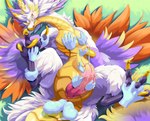 5_fingers absurd_res anal anal_penetration animal_genitalia bestiality big_penis biped bodily_fluids claws countershade_face countershade_neck countershade_tail countershade_torso countershading cygames disembodied_hand disembodied_penis double_anal double_penetration dragalia_lost dragon erection feathered_dragon feathered_scalie feathered_wings feathers feral fingers genital_fluids genital_slit genitals group handjob hi_res horn jupiter_(dragalia_lost) male male/male male_penetrated male_penetrating male_penetrating_male mythil_flower mythological_creature mythological_scalie mythology nintendo penetration penile penile_penetration penis penis_in_ass precum scalie sex tail tapering_penis vein veiny_penis wings