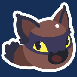 :d ambiguous_gender brown_body fangs feral flesh_fang glistening glistening_body open_mouth open_smile outline simple_background smile solo tail teeth transparent_background white_outline yellow_sclera unknown_artist slime_rancher slime_rancher_2 blob_creature felid feline goo_creature hunter_slime mammal slime_(slime_rancher) alpha_channel digital_drawing_(artwork) digital_media_(artwork) full-length_portrait official_art portrait