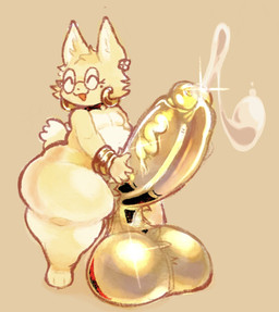 4_fingers ^_^ anthro ball_tuft balls big_balls big_penis bodily_fluids countershade_torso countershading cum cum_from_penis cumshot dipstick_tail ejaculation erection eyes_closed eyewear fingers fur genital_fluids genitals glans glasses glistening glistening_balls glistening_genitalia glistening_glans glistening_penis gold_balls gold_glans gold_penis hand_on_own_genitalia hand_on_own_penis hand_on_penis head_tuft huge_balls huge_penis huge_thighs humanoid_genitalia humanoid_penis hyper hyper_balls hyper_genitalia hyper_penis male male_anthro markings open_:3 open_mouth open_smile penis piercing ring_piercing round_glasses simple_background small_nose smile solo standing tail tail_markings tan_background tan_body tan_ears tan_fur tan_tail tan_tuft thick_thighs tuft vein veiny_penis wearing_glasses white_body white_countershading white_fur white_inner_ear white_tail_tip wide_hipped_anthro wide_hipped_male wide_hips darksydeup coffi_(cofficremer) canid canine fox mammal 2026 digital_media_(artwork) hi_res