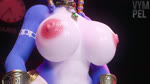 anthro big_breasts blue_body blue_fur blush bottomwear bouncing_breasts breast_focus breast_grab breast_squish breasts clothing curvy_figure duo female female/female fur group hair hand_on_breast head_between_breasts heart_eyes heart_symbol huge_breasts jewelry looking_pleasured love mind_control montgomery_glands multicolored_body multicolored_fur music nipples pink_background selfcest short_hair simple_background square_crossover squish standing touching_breast trio two_tone_body two_tone_fur voluptuous white_body white_fur vympel dogzeela_(modeler) joji_(singer) nintendo star_fox krystal_(star_fox) canid canine fox mammal 16:9 3d_(artwork) 3d_animation animated digital_media_(artwork) hi_res lol_comments meme short_playtime sound webm widescreen