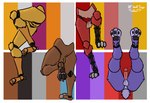 anthro female genitals group intersex intersex/intersex male male/female male/male penis bodifoxy udhasi97 five_nights_at_freddy's scottgames bonnie_(fnaf) chica_(fnaf) foxy_(fnaf) freddy_(fnaf) avian bear bird canid canine chicken fox galliform gallus_(genus) mammal phasianid absurd_res hi_res tagme