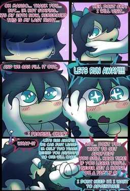 cheek_tuft facial_tuft fur hair makeup multicolored_body multicolored_fur multicolored_hair pupils red_hair slit_pupils text tuft white_body white_fur white_hair halfpricesouls nintendo pokemon zoro_(halfpricesouls) generation_3_pokemon generation_8_pokemon hisuian_form hisuian_zorua mawile pokemon_(species) regional_form_(pokemon) absurd_res comic english_text hi_res