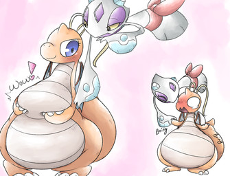 anthro asian_clothing claws clothing east_asian_clothing female japanese_clothing kimono membrane_(anatomy) membranous_wings obese orange_body orange_scales overweight purple_body scales wings bakothemimic mythology nintendo pokemon dragon dragonite froslass generation_1_pokemon generation_4_pokemon ghost mythological_creature mythological_scalie pokemon_(species) scalie spirit hi_res