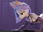 ahegao all_fours ambiguous_penetration anthro armwear bouncing_breasts bra breast_jiggle breasts choker cleavage clothed clothing duo ear_piercing ear_ring elbow_gloves female female_penetrated from_behind_position fucked_silly gloves hair handwear heart_eyes heart_symbol jewelry jiggling looking_pleasured low_poly male male/female necklace nipple_outline offscreen_character offscreen_sex open_mouth penetration piercing ring_piercing sex smile suggestive tongue tongue_out underwear horizon-fucker canid canine fox mammal 2022 3d_(artwork) 3d_animation 4:3 animated digital_media_(artwork) high_framerate huge_filesize loop no_sound short_playtime webm