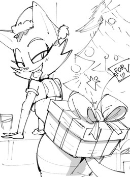 anthro arm_support armwear bedroom_eyes biped blush blush_lines bow_(feature) box bra breasts cheek_tuft christmas_bauble christmas_clothing christmas_decorations christmas_headwear christmas_ornament christmas_present christmas_tree clothed clothing condom condom_in_mouth container cup elbow_gloves extended_arms eyebrows eyelashes facial_markings facial_tuft fangs female fur fur_tuft gift glass glass_container glass_cup gloves handwear hat head_markings headgear headwear heart_symbol holidays inviting leaning leaning_forward looking_at_viewer looking_back looking_back_at_viewer markings mature_anthro mature_female milk mouth_hold narrowed_eyes note object_in_mouth plant ribbons santa_hat seductive sexual_barrier_device skimpy solo standing striped_body striped_face striped_fur stripes tail teeth text thick_thighs three-quarter_view tree tuft underwear dbaru christmas litterbox_comics fran_(litterbox_comics) domestic_cat felid feline felis mammal tabby_cat 2021 black_and_white digital_drawing_(artwork) digital_media_(artwork) english_text hi_res monochrome sketch