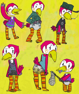 accessory age_regression ageplay anthro avian_feet beak bodily_fluids bottomwear cigarette clothing diaper dress embarrassed feathers feces feet female fishing_net flat_chested floral_print flower flower_in_hair genital_fluids green_clothing green_sweater green_topwear hair hair_accessory hat headgear headwear infantilism membrane_(anatomy) net object_in_mouth open_mouth pacifier pacifier_in_mouth panties peeing pink_body pink_feathers plant roleplay scared scatplay shirt simple_background smoking soiled_diaper soiling solo spiral striped_legs sweater tank_top toes topwear unclean_diaper underwear urine used_diaper webbed_feet wet wetting white_body white_feathers worried cate_wurtz animal_crossing nintendo midge_(animal_crossing) avian bird