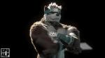 16:9 3d_(artwork) abs anthro body_hair canid canine canis chest_hair clothing digital_media_(artwork) fur hi_res horkeu_kamui_(tas) lifewonders male mammal muscular muscular_anthro solo spexwulf spxwlf tokyo_afterschool_summoners widescreen wolf