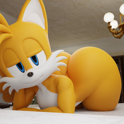 all_fours ass_up big_butt black_nose blue_eyes bubble_butt butt butt_heart femboy huge_butt looking_at_viewer male selfie smile solo tailless thick_thighs wide_hipped_male wide_hips adri164 sega sonic_the_hedgehog_(series) miles_prower canid canine fox mammal red_fox true_fox 1:1 3d_(artwork) absurd_res digital_media_(artwork) hi_res