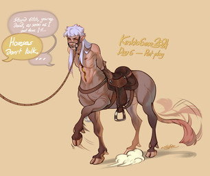 bdsm bit_gag body_zipper bridle gag gagged hair halter hands_behind_back hooves male nipples nude_male petplay ponyplay profanity purple_hair reins roleplay saddle simple_background solo standing submissive submissive_male tail tail_motion tailwag yellow_background zipper lucasestellar european_mythology greek_mythology mythology centaur equid equid_taur equine equine_taur humanoid_taur mammal mammal_taur taur hi_res