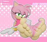 5_toes anthro clothed clothing feet female foot_fetish foot_focus looking_at_viewer soles solo toes two_tone_feet panettou sega sonic_the_hedgehog_(series) amy_rose 3d_(artwork) absurd_res digital_media_(artwork) hi_res