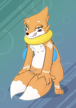 2_tails 3_toes 4_fingers anthro arm_fin arm_markings arm_tuft armwear bedroom_eyes big_tail black_markings black_nose blue_eyes blue_fin chest_tuft claws clitoris clothing digitigrade dipstick_tail eyebrows facial_markings facial_tuft feet female fin finger_claws fingers fur genitals head_markings leg_markings leg_tuft licking licking_lips looking_at_viewer markings masturbation motion_lines multi_tail narrowed_eyes onomatopoeia orange_body orange_fur outline pseudo_hair seductive shoulder_tuft simple_background smile smiling_at_viewer solo sound_effects tail tail_grab tail_markings text thrusting toe_claws toes tongue tongue_out tuft vulva white_body white_eyebrows white_fur white_markings zriartz nintendo pokemon cookie_(boltycookie) buizel generation_4_pokemon pokemon_(species) 2024 english_text hi_res signature