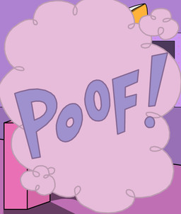 anthro bat_ears cloud female pillar pink_cloud poof poof_effect poof_transformation solo mephy44 sega sonic_the_hedgehog_(series) rouge_the_bat bat mammal absurd_res hi_res