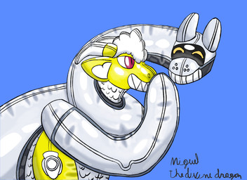 anthro duo feral inflatable latex machine male melting permanent_smile pool_toy miguel_the_divine_dragon mythology digi_(digitalscales) migueldivinedragon android animate_inanimate dragon goo_creature latex_creature living_inflatable living_latex lizard mythological_creature mythological_scalie reptile robot scalie synth_(vader-san) absurd_res digital_media_(artwork) hi_res