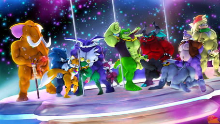 5_fingers 5_toes anal anthro balls beanie belly big_balls big_penis black_legs blue_body blue_claws blue_eyes bracelet butt cane chain_necklace claws clothing darkened_nipples eyewear fangs feet femboy fingers genitals glasses glowing glowing_eyes gold_(metal) gold_jewelry green_body green_eyes grey_body group group_sex hands_on_back hat headgear headwear horn huge_balls huge_penis jacket jewelry logo looking_at_viewer looking_pleasured male male/male masturbation moobs multicolored_body musclegut muscular necklace neon_lights nipples orange_body orgy overweight penis penis_size_difference pink_nipples pole presenting presenting_hindquarters purple_body purple_eyes red_arms red_body red_chest red_eyes scarf sex size_difference spiked_bracelet spikes spikes_(anatomy) spread_butt spreading stage stripper stripper_pole tail teeth thick_arms thick_thighs toes topwear tufted_fur tusks two_tone_body vest yellow_body moonwulf sega sonic_riders sonic_the_hedgehog_(series) sonic_unleashed bark_the_polar_bear big_the_cat chip_(sonic) jet_the_hawk mammoth_mogul miles_prower rotor_the_walrus sonic_the_hedgehog sonic_the_werehog storm_the_albatross the_deadly_six vector_the_crocodile zavok accipitrid accipitriform albatross alien avian bear bird canid canine crocodile crocodilian domestic_cat elephantid eulipotyphlan felid feline felis fox hedgehog mammal mammoth marine pinniped polar_bear prehistoric_species proboscidean procellariiform reptile scalie unknown_species ursine walrus werecreature wereeulipotyphlan werehog zeti 16:9 2025 3d_(artwork) artist_logo digital_media_(artwork) hi_res source_filmmaker_(artwork) widescreen