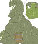 anthro anus barrel big_dom_small_sub black_outline buried buried_in_feces dominant dominant_female duo eyeless feces female female_dominating_male forced larger_female male male/female nude outline pooping pooping_on_another scatplay sewage simple_background size_difference slime smaller_male tail sakamata noboru_(sakamata) sewage_monster_(sakamata) feces_creature goo_creature filth absurd_res hi_res