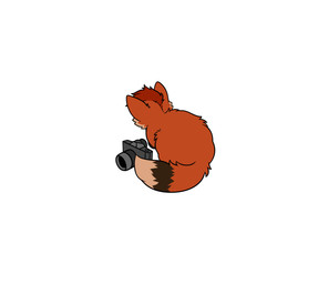 ambiguous_gender brown_body brown_fur camera ears_up feral fur head_tuft looking_away markings orange_body orange_fur simple_background solo tail tail_markings tuft white_background sour_densuke sniper_(johnnysniper) canid canine fox mammal red_fox true_fox hi_res male_(lore)