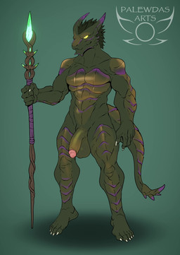 5_fingers 5_toes balls becoming_erect becoming_flaccid big_balls big_penis dragonborne druid erection feet fingers flaccid genitals glans green_body green_scales green_skin holding_object horn humanoid_genitalia humanoid_penis magic_user male muscular muscular_male nude penis purple_body purple_scales scales solo staff tail toes tribal_spellcaster yellow_eyes ceehaz mehdrawings palewdas_arts dog_knight_rpg dungeons_and_dragons hasbro wizards_of_the_coast skarr_(palurdas_arts) dragonborn_(dnd) scalie 2d_animation absurd_res animated artist_collaboration hi_res long_playtime motion_tweening no_sound tagme video