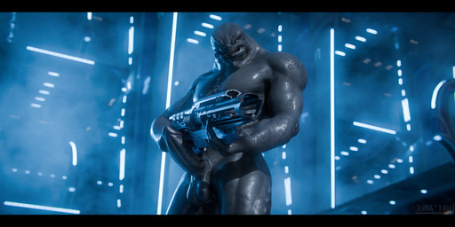 abs angry anthro balls barely_visible_knot big_balls big_penis biped black_bars black_penis erection fingernails genitals glans glistening glistening_body green_eyes grey_balls grey_body grey_glans grey_penis gun holding_gun holding_object holding_ranged_weapon holding_rifle holding_weapon humanoid_genitalia humanoid_penis hybrid_genitalia hybrid_penis knot knotted_humanoid_penis knotted_penis looking_at_viewer low-angle_view male mandibles mouth_closed muscular muscular_anthro muscular_male nails non-canine_knot nude_anthro nude_male penis pupils ranged_weapon rifle shadow sharp_fingernails sharp_nails sharp_teeth slit_pupils solo standing teeth thick_thighs vein veiny_penis weapon junatah no-name-no-problem_(modeler) halo_(series) microsoft xbox_game_studios alien sangheili 2025 2:1 3d_(artwork) absurd_res blender_(artwork) digital_media_(artwork) hi_res letterbox portrait three-quarter_portrait watermark