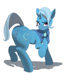 animal_genitalia animal_pussy anus blue_body blue_hair blue_tail butt cutie_mark dock_(anatomy) equine_genitalia equine_pussy eyelashes female feral genitals hair half-closed_eyes horn narrowed_eyes puffy_anus purple_eyes pussy raised_tail simple_background solo tail unicorn_horn white_background smewed friendship_is_magic hasbro my_little_pony mythology trixie_(mlp) equid equine mammal mythological_creature mythological_equine unicorn hi_res