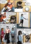 5_fingers anthro breasts brown_eyes clothed clothing female fingers male open_mouth teeth text mykegreywolf nat_(mykegreywolf) canid canine equid equine fox mammal mustelid otter rodent sciurid 2019 absurd_res comic english_text hi_res