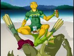 4:3 4_toes 5_fingers 5_toes amber_eyes amphibian anthro anthro_on_anthro anthro_pov beach beverage bodily_fluids bottomwear bottomwear_around_one_leg claws clothing clothing_around_one_leg corn_on_the_cob cum dracenmarx duo ejaculation erection eye_contact faceless_character faceless_male father_(lore) father_and_child_(lore) father_and_son_(lore) feet fingers first_person_view food foot_fetish foot_on_penis foot_play footjob frog genital_fluids genitals green_body green_penis green_scales humanoid_genitalia humanoid_penis hybrid incest_(lore) jace_romeo lewis_resmond lizard looking_at_another looking_at_partner looking_at_viewer male male/male male_pov membrane_(anatomy) monitor_lizard monotone_body monotone_scales multicolored_body multicolored_scales orgasm pants pants_around_one_leg parent_(lore) parent_and_child_(lore) parent_and_son_(lore) penis precum reptile sand scales scalie sea seaside sex sitting son_(lore) surfer swimming_fins swimming_trunks swimwear toes two_tone_body two_tone_scales water webbed_feet yellow_body yellow_scales zeta-la-angie