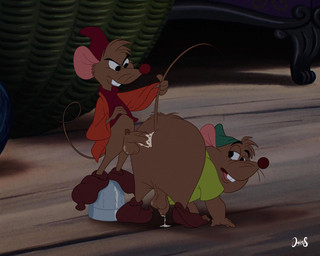anal anthro balls big_butt bodily_fluids butt clothing cum duo erection genital_fluids genitals hat headgear headwear male male/male penis penis_size_difference sex slightly_chubby xesteesdaveart disney disney's_cinderella gus_(cinderella) jaq_(cinderella) mammal mouse murid murine rodent 2025 better_version_at_paywall hi_res