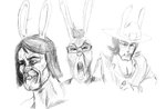 anthro group humor king manly royalty simple_background tomboy general_proton chad_(meme) elinor_wonders_why gigachad pbs elinor_rabbit ernest_khalimov mr._rabbit_(eww) ranger_rabbit human humanoid lagomorph leporid mammal rabbit absurd_res digital_drawing_(artwork) digital_media_(artwork) hi_res meme monochrome sketch