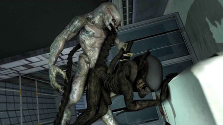 abs anal anal_penetration balls bent_over biceps black_body black_claws black_penis black_skin claws doggystyle duo erection eyeless fingers from_behind_position genitals grey_balls grey_body grey_penis grey_skin humanoid_genitalia humanoid_on_humanoid humanoid_penis interspecies long_tail male male/male male_penetrated male_penetrating male_penetrating_male nipples not_furry nude pecs penetration penile penile_penetration penis ribs sex sharp_teeth standing standing_sex tail teeth triceps gonzo0o alien_(franchise) halo_(series) microsoft xbox_game_studios alien humanoid sangheili xenomorph 16:9 3d_(artwork) 3d_animation animated compression_artifacts digital_media_(artwork) hi_res high_framerate no_sound short_playtime source_filmmaker_(artwork) video widescreen