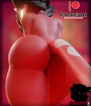 big_butt butt butt_focus female looking_at_viewer looking_down looking_down_at_viewer nude nude_female patreon_logo patreon_preview red_body solo tail text blackterio blender_cycles helluva_boss patreon millie_(aeridiccore) millie_(helluva_boss) humanoid imp 3d_(artwork) blender_(artwork) digital_media_(artwork) hi_res url