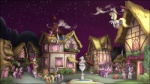 16:9 2012 4k absurd_res amethyst_star_(mlp) anthro applejack_(mlp) ball basket berry_punch_(mlp) black_border blue_body blue_feathers blue_fur border building cheerilee_(mlp) container cutie_mark derpy_hooves_(mlp) detailed_background dragon ear_piercing earth_pony equid equine feathered_wings feathers female feral fluttershy_(mlp) fountain friendship_is_magic fur grey_body grey_feathers group hair hasbro hi_res horn horse house juggling male mammal multicolored_hair my_little_pony mythological_creature mythological_equine mythological_scalie mythology night orange_body orange_feathers pegasus piercing pinkie_pie_(mlp) plant pony ponyville purple_body purple_fur purple_hair rainbow_dash_(mlp) rarity_(mlp) rose_(mlp) scalie scootaloo_(mlp) sky spike_(mlp) star starry_sky stinkehund stripes sweetie_belle_(mlp) tail tree twilight_sparkle_(mlp) two_tone_hair unicorn vehicle wagon wallpaper widescreen wings wood yellow_body yellow_feathers young young_anthro young_feral zebra zecora_(mlp)