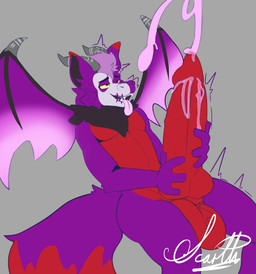 anthro big_penis genitals huge_penis hyper hyper_genitalia hyper_penis male penis scarth_bonnie mythology canid canine canis dragon hybrid mammal mythological_creature mythological_scalie scalie wolf absurd_res digital_media_(artwork) hi_res