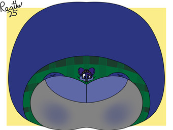 anthro beanie belly belly_expansion berry_juice beverage big_belly big_breasts big_cheeks black_beanie black_clothing black_eyewear black_glasses black_hat black_headwear blue_body blue_ears blue_eyes blue_nose blueberry_inflation blueberry_juice bodily_fluids body_inflation breast_expansion breasts buckteeth clothing expansion eyewear female glasses green_clothing green_topwear green_vest grey_clothing grey_topwear hair hat headgear headwear huge_belly huge_breasts hyper hyper_belly hyper_breasts hyper_inflation immobile inflation juice_(beverage) lactating lactating_juice lying on_front purple_hair purple_inner_ear smile solo spherical_inflation stained_clothing swollen_cheeks teeth topwear unusual_bodily_fluids unusual_lactation vest reathe nessa_(citrusbunny17) mammal murid murine rat rodent 2025 4:3 colored digital_media_(artwork) flat_colors hi_res