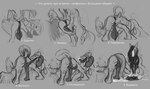 anal animal_genitalia animal_penis anus ass_up ball_tugging bodily_fluids castration cock_and_ball_torture dominant dominant_male duo equine_genitalia equine_penis feral genital_fluids genital_mutilation genital_torture genitals gore grey_background imminent_castration instruction male male/male mutilation oral penis rimming sex simple_background submissive submissive_male tail text lostdragon01 mythology ld avian equid equine gryphon horse mammal mythological_avian mythological_creature 2024 absurd_res hi_res monochrome russian_text translated