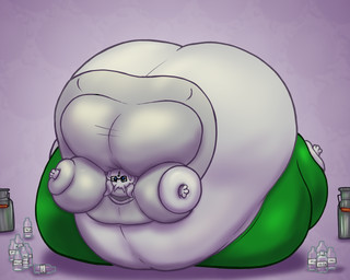 anthro belly belly_expansion big_belly big_butt big_moobs black_sclera bloated blue_eyes body_inflation bottle bottomwear butt butt_expansion clothing container expansion green_bottomwear green_clothing green_leggings green_legwear green_nose green_pants grey_body grey_clothing grey_ears grey_hoodie grey_topwear hoodie huge_belly huge_butt huge_moobs huge_thighs hyper hyper_belly hyper_butt hyper_inflation hyper_moobs hyper_thighs immobile inflation leggings legwear liquid_inflation lying male milk_bottle milk_container milk_inflation moob_expansion moobs morbidly_obese morbidly_obese_anthro morbidly_obese_male obese obese_anthro obese_male on_back overweight overweight_anthro overweight_male pants purple_background simple_background solo spherical_inflation thick_thighs thigh_expansion tight_clothing topwear upside_down weight_gain alvro microsoft ori_(series) xbox_game_studios reathe_(character) guardian_spirit 2025 5:4 colored digital_media_(artwork) shaded