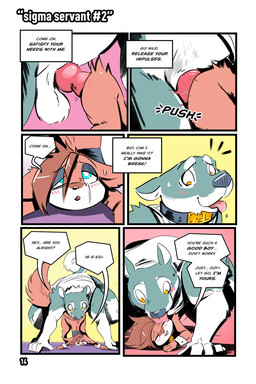 ambiguous_gender ambiguous_penetrated anal anal_penetration animal_genitalia animal_penis anthro big_penis blue_eyes blush bottomless brown_body brown_fur butt canine_genitalia canine_penis clothed clothing collar collar_tag cuffs_(clothing) dialogue doggystyle duo explicitly_stated_consent from_behind_position fur genitals good_boy grey_body grey_fur knot licking licking_another looking_pleasured male male/ambiguous male/male male_penetrating male_penetrating_ambiguous penetration penile penile_penetration penis penis_in_ass pink_penis sex size_difference sound_effects speech_bubble text tongue white_body white_fur yellow_eyes kiaun canid canine canis domestic_dog eurasian_red_squirrel mammal rodent sciurid tree_squirrel 2024 2:3 colored comic digital_drawing_(artwork) digital_media_(artwork) english_text hi_res shaded signature url male_(lore)