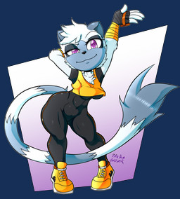 anthro breasts female female_anthro looking_at_viewer pose smile smirk solo tail thick_thighs wide_hips randomgloves idw_publishing sega sonic_the_hedgehog_(comics) sonic_the_hedgehog_(idw) sonic_the_hedgehog_(series) tangle_the_lemur lemur mammal primate ring-tailed_lemur strepsirrhine 2023 alpha_channel hi_res