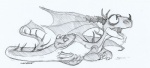 dragon erection feral how_to_train_your_dragon lying male on_side open_mouth penis plain_background sefeiren sketch solo terrible_terror tongue tongue_out white_background
Rating: Explicit
Score: 6
User: Greath
Date: June 20, 2013