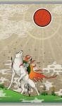 ambiguous_gender divine_instrument feral flower fog fur outside petals plant quadruped solo sun tail weapon white_body white_fur chiro_ookami capcom clover_studio okami_(capcom) amaterasu_(okami) canid canine canis deity mammal wolf hi_res