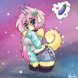 anthro female feral solo po0ochie human humanoid mammal taur 1:1 hi_res