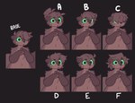 accessory ambiguous_gender anthro bangs biped black_eyes brown_body brown_ears brown_fur brown_hair brown_tail fur gloves_(marking) green_sclera hair hair_accessory hair_over_eye haircut markings multicolored_body multicolored_fur navel one_eye_obstructed paws slightly_chubby solo tail two_tone_body two_tone_fur conditional_dnp welwraith erin_(welwraith) gulonine mammal marten mustelid musteline sable_(marten) 2023 digital_drawing_(artwork) digital_media_(artwork)