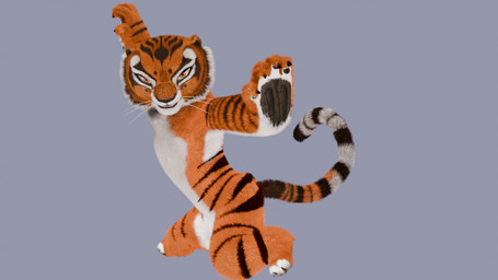 anthro female flat_chested fur grey_background nude nude_anthro nude_female orange_body orange_fur pose simple_background solo striped_body striped_fur stripes tail typi01 dreamworks kung_fu_panda master_tigress felid mammal pantherine tiger 16:9 3d_(artwork) blender_(artwork) digital_media_(artwork) hi_res widescreen