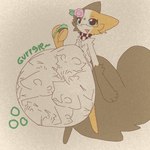 anthro belly big_belly face_imprint huge_belly imprint male multiple_prey solo text vore liwenenix calico_cat domestic_cat felid feline felis mammal 1:1 english_text hi_res