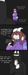 2024 2_horns 5_fingers absurd_res alternate_species anthro astre[d] big_breasts bovid breasts brown_hair caprine clothed clothing crossgender duo english_text female fingers frisk_(robertge) frisk_(undertale) fur goat hair hi_res horn huge_breasts male mammal mtf_crossgender robertge text undertale undertale_(series) white_body white_fur