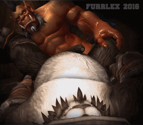 abs anal anal_penetration anthro anthro_penetrated beard belly black_body black_fur black_hair bodily_fluids bouncing_belly bouncing_penis brown_body brown_skin cum dark_body dark_skin duo erection facial_hair feet foreskin from_front_position fur genital_fluids genitals hair hindpaw humanoid_genitalia humanoid_on_anthro humanoid_penetrating humanoid_penetrating_anthro humanoid_penis interspecies male male/male male_on_anthro male_on_humanoid male_penetrated male_penetrating male_penetrating_male multicolored_body multicolored_fur muscular muscular_humanoid muscular_male nude overweight overweight_male paws pecs penetration penile penile_penetration penis penis_in_ass sex toes two_tone_body two_tone_fur white_body white_fur furrlex blizzard_entertainment warcraft bear humanoid mammal orc pandaren 2016 3d_(artwork) 3d_animation animated digital_media_(artwork)
