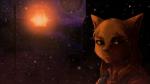 anthro clothed clothing female full_moon fur lamp lantern looking_at_viewer moon multiple_moons night snow solo yellow_body yellow_fur plagueofgripes microsoft prequel_adventure the_elder_scrolls rajirra domestic_cat felid feline felis khajiit mammal 16:9 2015 hi_res widescreen